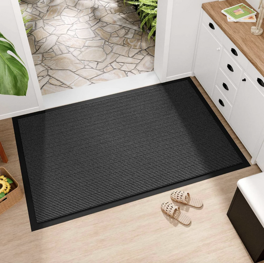 LuxUrux® Durable Rubber Door Mat