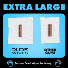 DUDE Wipes Flushable Wet Wipes